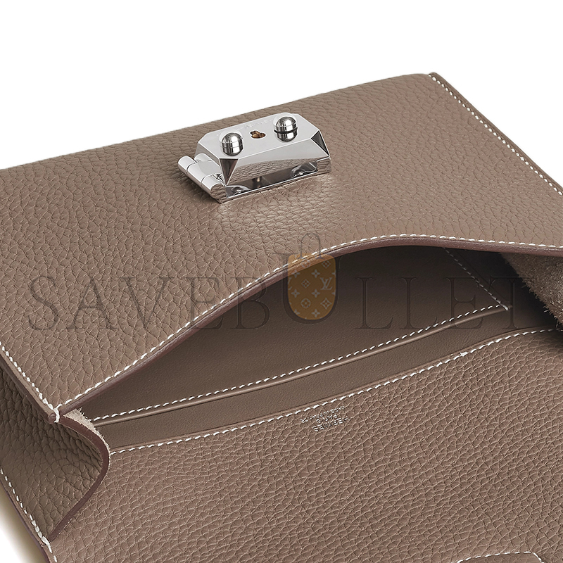 HERMÈS SAC A DEPECHES 21 BAG IN TOGO CALFSKIN H084109CK18 (21*17*4cm) HERMÈS SAC A DEPECHES 21 BAG IN TOGO CALFSKIN H084109CK18 (21*17*4cm)